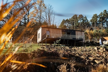 Glampingov� chata s v��ivkou - Vala�sk� kopce