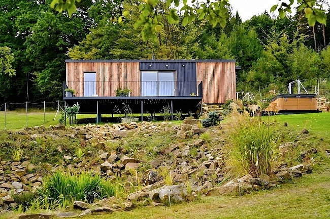 Glampingov� chata s v��ivkou - Vala�sk� kopce