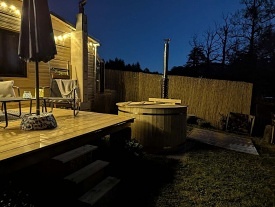 Glamping chata a koupac� sud - vodn� z�mek Blatn�