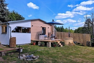 Nový objekt: Glamping chata a koupací sud - vodní zámek Blatná 2C-568