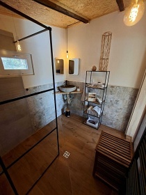 Glamping chata a koupac� sud - vodn� z�mek Blatn�