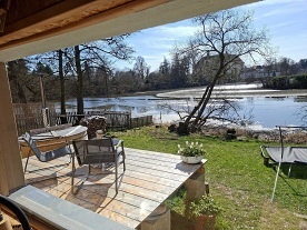 Glamping chata a koupac� sud - vodn� z�mek Blatn�