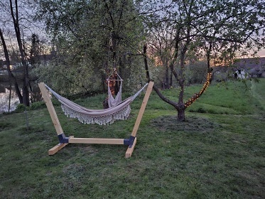 Glamping chata a koupac� sud - vodn� z�mek Blatn�