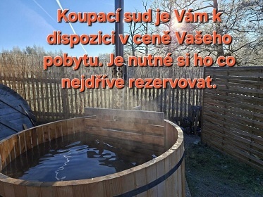 Glamping chata a koupac� sud - vodn� z�mek Blatn�