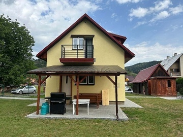 Chalupa se saunou - CHKO Beskydy - Karolinka