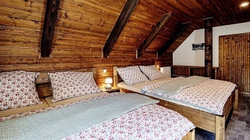 Dv� roubenky s wellness - Stezka Zemsk� br�na