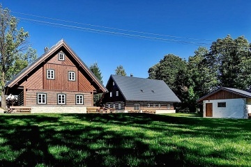 Dv� roubenky s wellness - Stezka Zemsk� br�na