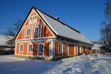 Chalupa vnitn bazn a sauna - Broumovsko