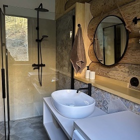 Srubov� chata a wellness - Koz� h�bet - Jesen�ky