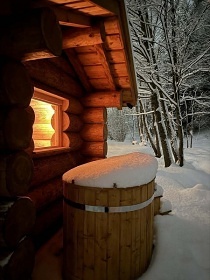 Srubov� chata a wellness - Jesen�ky