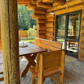 Srubov� chata a wellness - Koz� h�bet - Jesen�ky