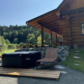 Srubov� chata a wellness - Koz� h�bet - Jesen�ky