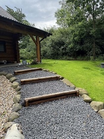 Kanadsk� srub wellness a baz�n - Jizersk� hory