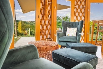 Jurty u vinohradu - glamping Jižní Morava