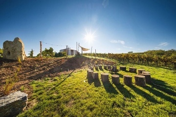Jurty u vinohradu - glamping Jižní Morava
