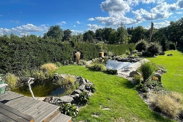 Sruby lesn� stezka - koupac� jez�rko - �esk� Kanada