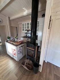 Sruby lesn� stezka - koupac� jez�rko - �esk� Kanada