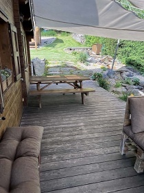 Sruby lesn� stezka - koupac� jez�rko - �esk� Kanada