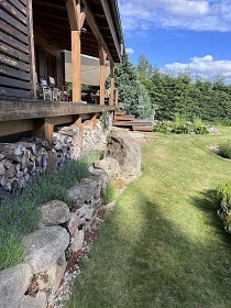 Sruby lesn� stezka - koupac� jez�rko - �esk� Kanada