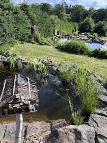 Sruby lesn� stezka - koupac� jez�rko - �esk� Kanada