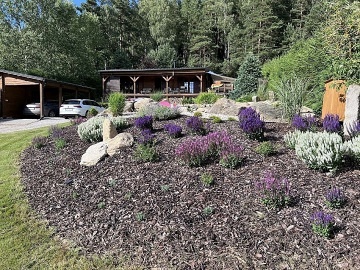 Sruby lesn� stezka - koupac� jez�rko - �esk� Kanada