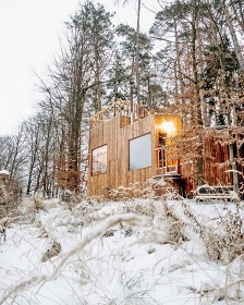 Glamping s wellness - B�l� Karpaty - Luha�ovice