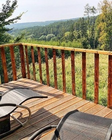 Glamping s wellness - B�l� Karpaty - Luha�ovice