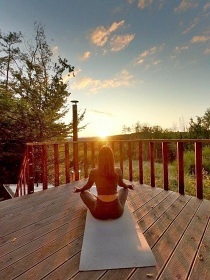 Glamping s wellness - B�l� Karpaty - Luha�ovice