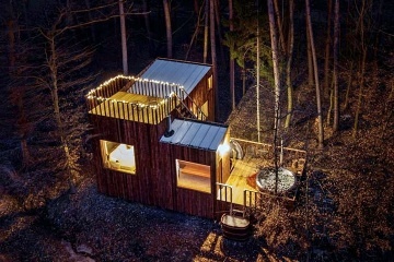 Glamping s wellness - B�l� Karpaty - Luha�ovice