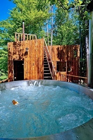 Glamping s wellness - B�l� Karpaty - Luha�ovice