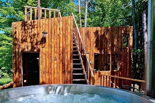 Glamping s wellness - B�l� Karpaty - Luha�ovice