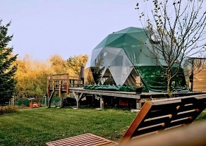 Glamping s koupac�m sudem - Ti�nov - Pern�tejn