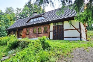 Chalupa u lesa - hrad Tolštejn - Lužické hory