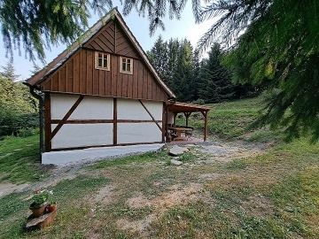 Chalupa u lesa - hrad Tol�tejn - Lu�ick� hory