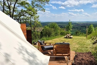 Glamping stan u vinice - Drahanská vrchovina