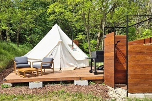 Glamping stan u vinice - Drahanská vrchovina