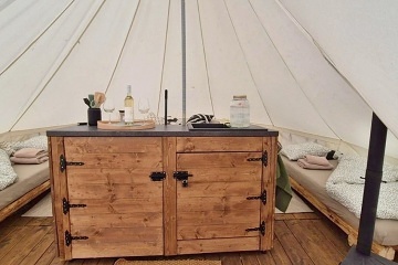 Glamping stan u vinice - Drahansk� vrchovina