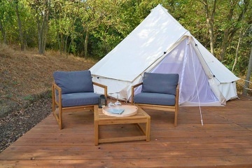 Glamping stan u vinice - Drahansk� vrchovina