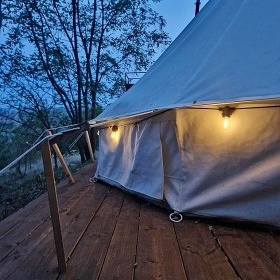 Glamping stan u vinice - Drahansk� vrchovina