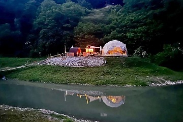 Wellness glamping u vody - Koko��nsko - M�ch�v kraj