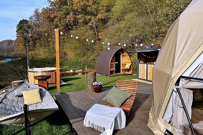 Wellness glamping u vody - Koko��nsko - M�ch�v kraj