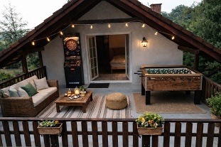 Chata u lesa - M�ch�v kraj - Koko��nsko