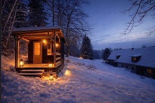 Chalupa se saunou - Karlova Stud�nka - Prad�d