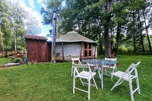 Nov� objekt: Glamping s v��ivkou a zv���tky - CHKO Slavkovsk� les