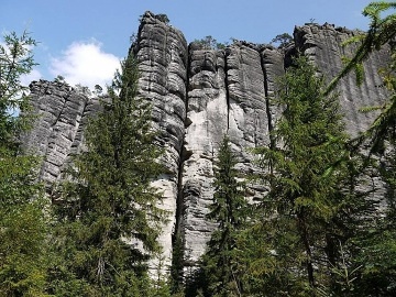 Chalupy Adr�pa�sko Teplick� sk�ly - CHKO Broumovsko