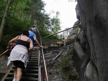 Chalupy Adr�pa�sko Teplick� sk�ly - CHKO Broumovsko