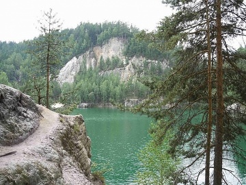 Chalupy Adr�pa�sko Teplick� sk�ly - CHKO Broumovsko