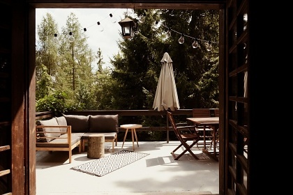 Chata na Slapech - �erven� hora - Vltava