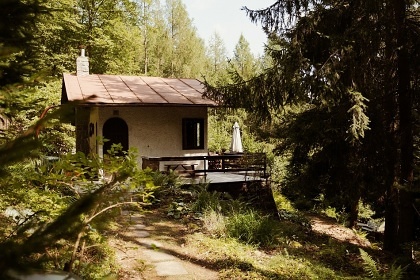 Chata na Slapech - �erven� hora - Vltava