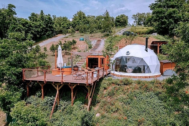 Wellness glamping na samot� - Moravsk� Krumlov